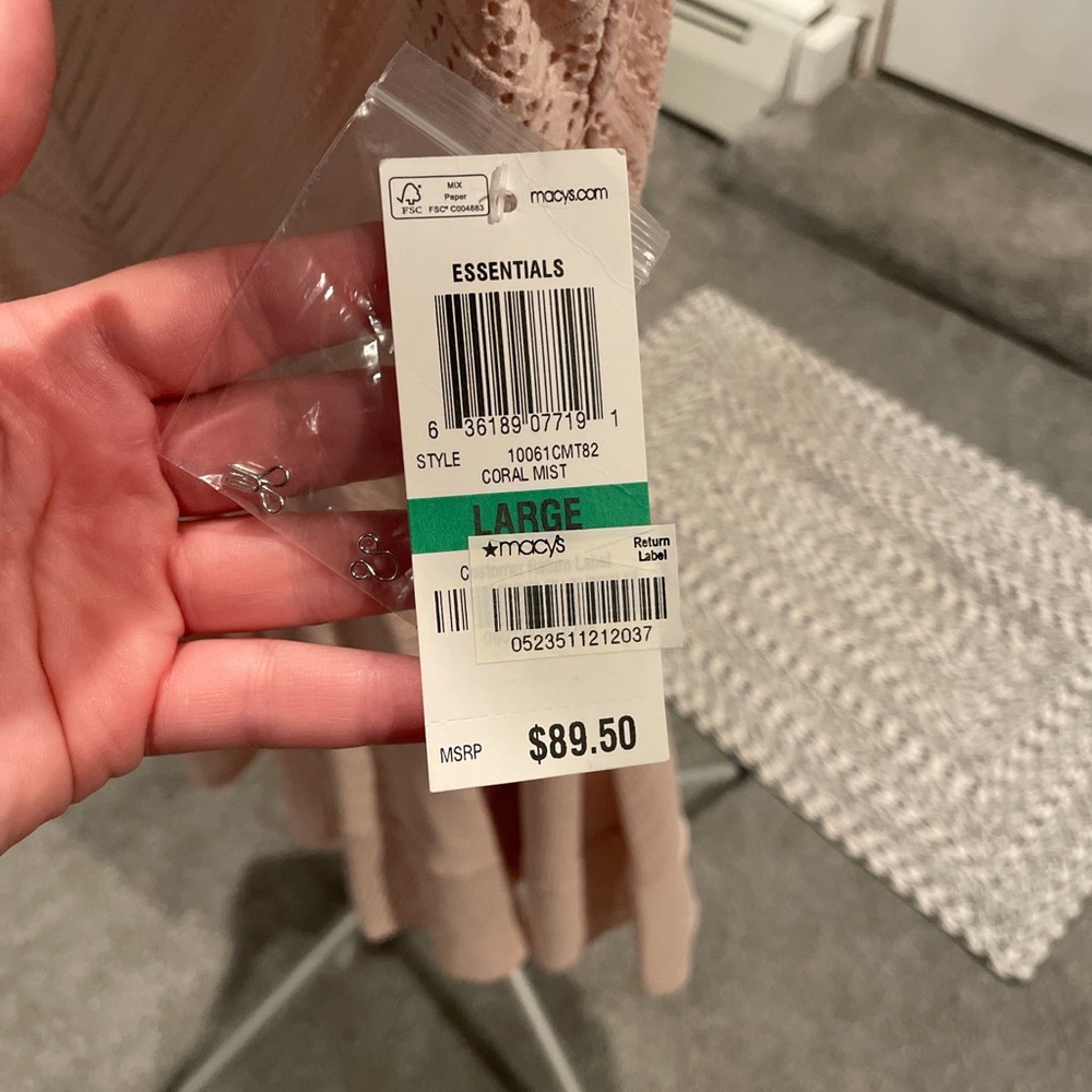 Essentials Blush Mini Dress - Picture 4 of 7
